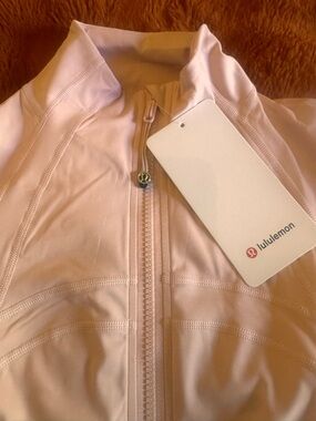 Lululemon Define Light Pink Full-Zip Jacket & Align Leggings Set NWT size 6
